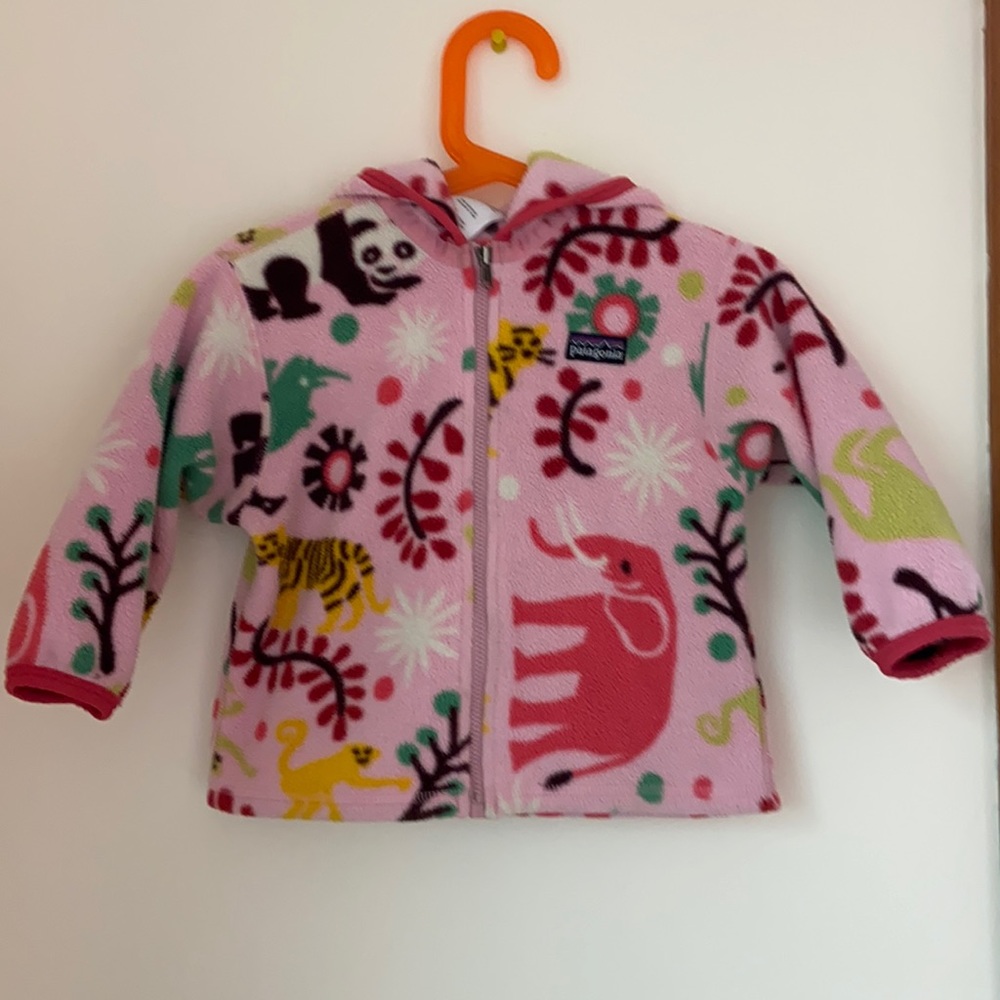 Patagonia zip up fleece 24 months